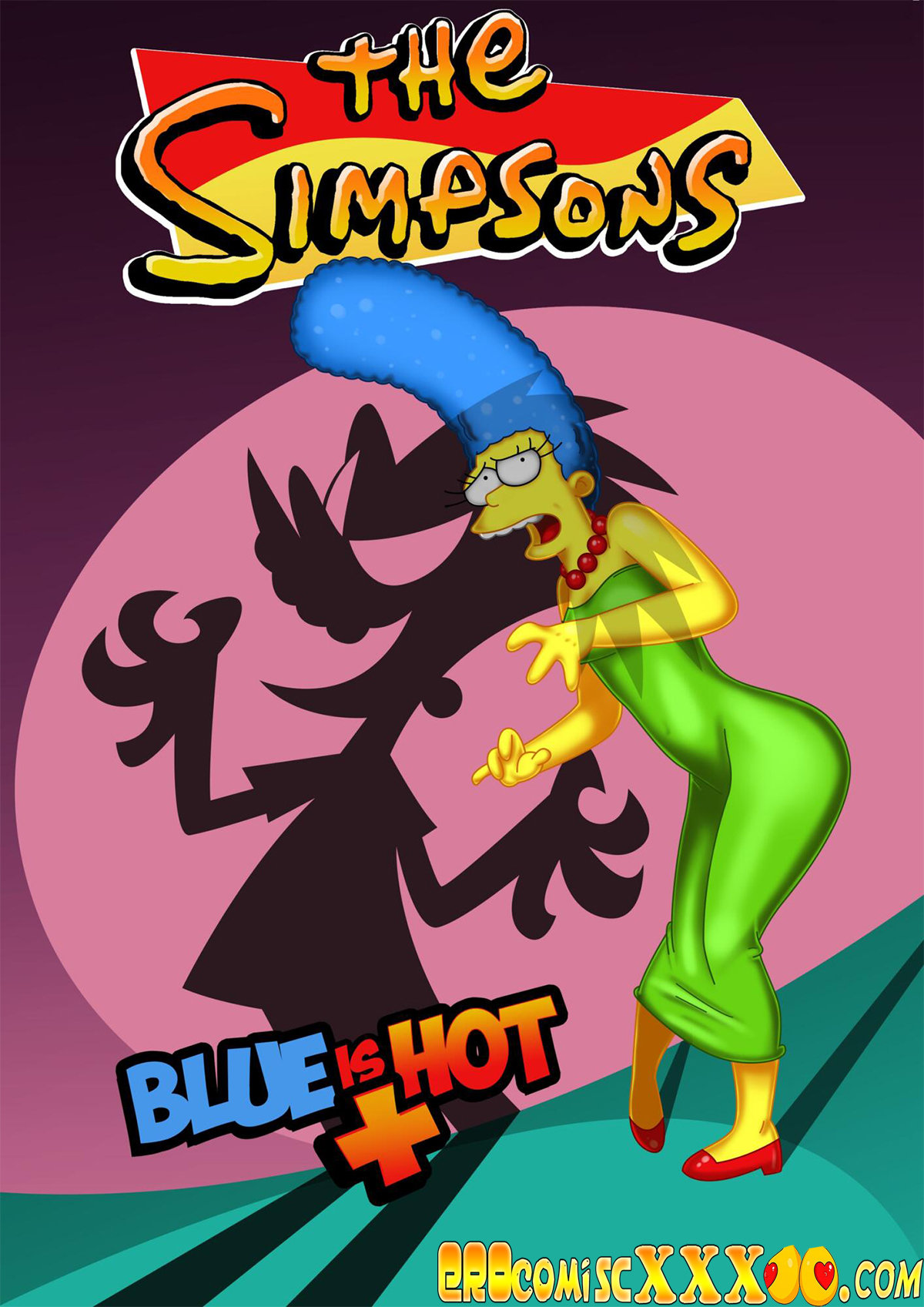 1 43 - THE SIMPSONS BLUE IS HOT PLUS - FUCKTOONTV.