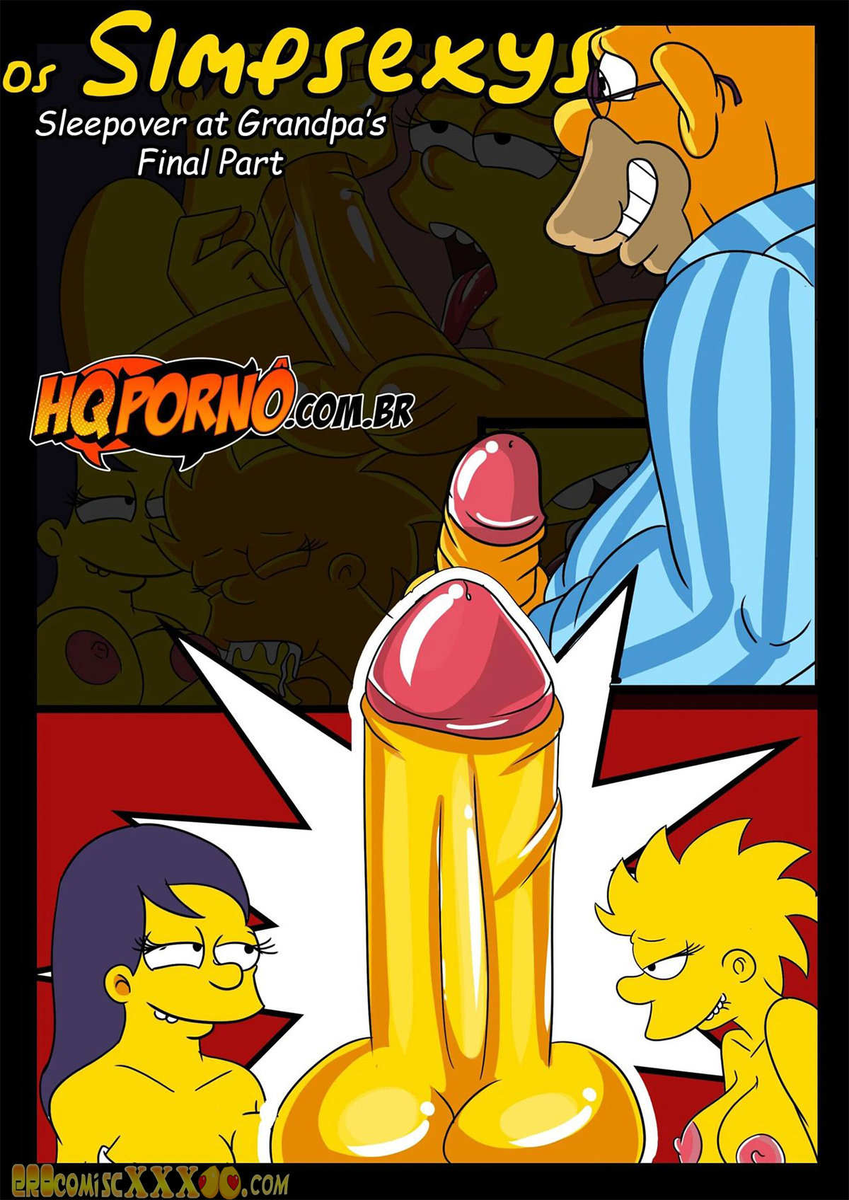1 22 - OS SIMPSONS- SLEEPOVER AT GRANDPA’S HOUSE 2 - HQPORNO.
