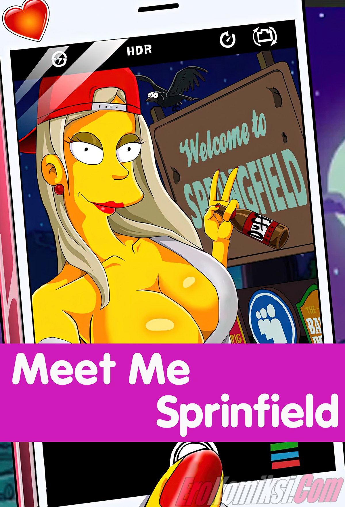 000 3 - Porn comic Simpsons. Adventures of Anastasia. Meet me Springfield. by Erokomiksi.com.